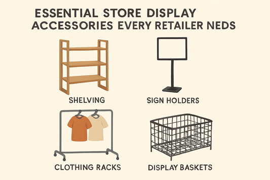 Essential Store Display Accessories Every Retailer Needs